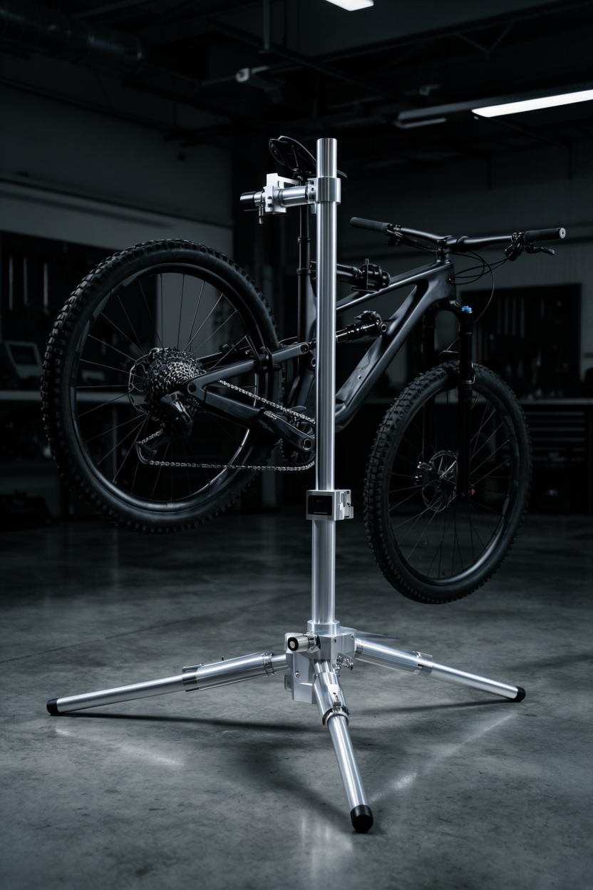 Custom Aluminum Biker Maintenance Stand